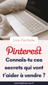 vendre grâce à Pinterest