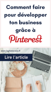 utiliser pinterest pour ton business